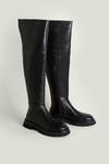 Oasis Premium Thigh High Leather Boots thumbnail 2
