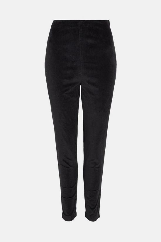Oasis Velvet Side Zip Skinny Trouser 4