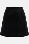 Oasis Velvet High Waist Mini Skirt thumbnail 4