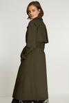 Oasis Petite Double Breasted Belted Trench Coat thumbnail 3