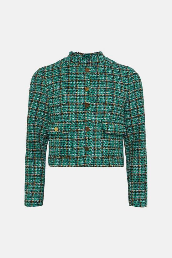 Oasis Tweed Pocket Detail Jacket 4