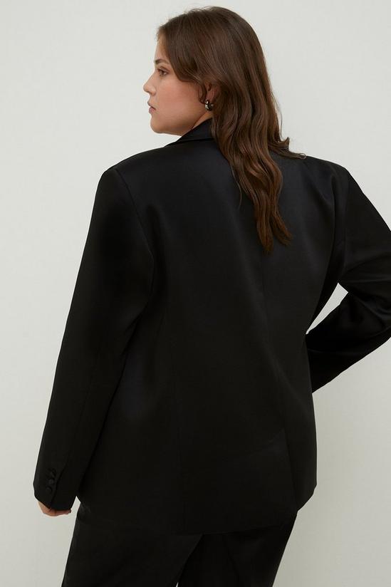 Oasis Rachel Stevens Plus Size Premium Tuxedo Blazer 3
