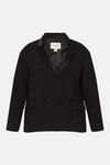 Oasis Rachel Stevens Plus Size Premium Tuxedo Blazer thumbnail 4