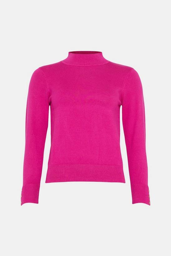 Oasis Petite Knitted Funnel Neck Jumper 4