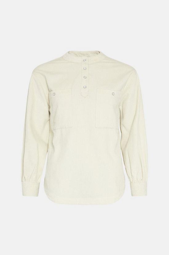 Oasis Cord Button Through Overshirt 4
