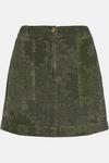 Oasis Floral Printed Canvas Utility Skirt thumbnail 4