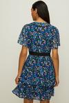 Oasis Busy Floral Zip Front Skater Dress thumbnail 3