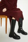 Oasis Leather Knee High Chunky Boots thumbnail 1