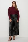 Oasis Curve Knitted Funnel Neck Jumper thumbnail 2