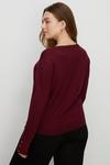 Oasis Plus Size Knitted Crew Jumper thumbnail 3