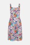 Oasis Rose Dufton Floral Bodice Midi Dress thumbnail 4