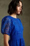 Oasis Premium Lace Puff Sleeve Skater Dress thumbnail 1