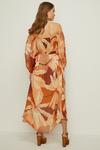 Oasis Rachel Stevens Viscose Silk Palm Print Dress thumbnail 4