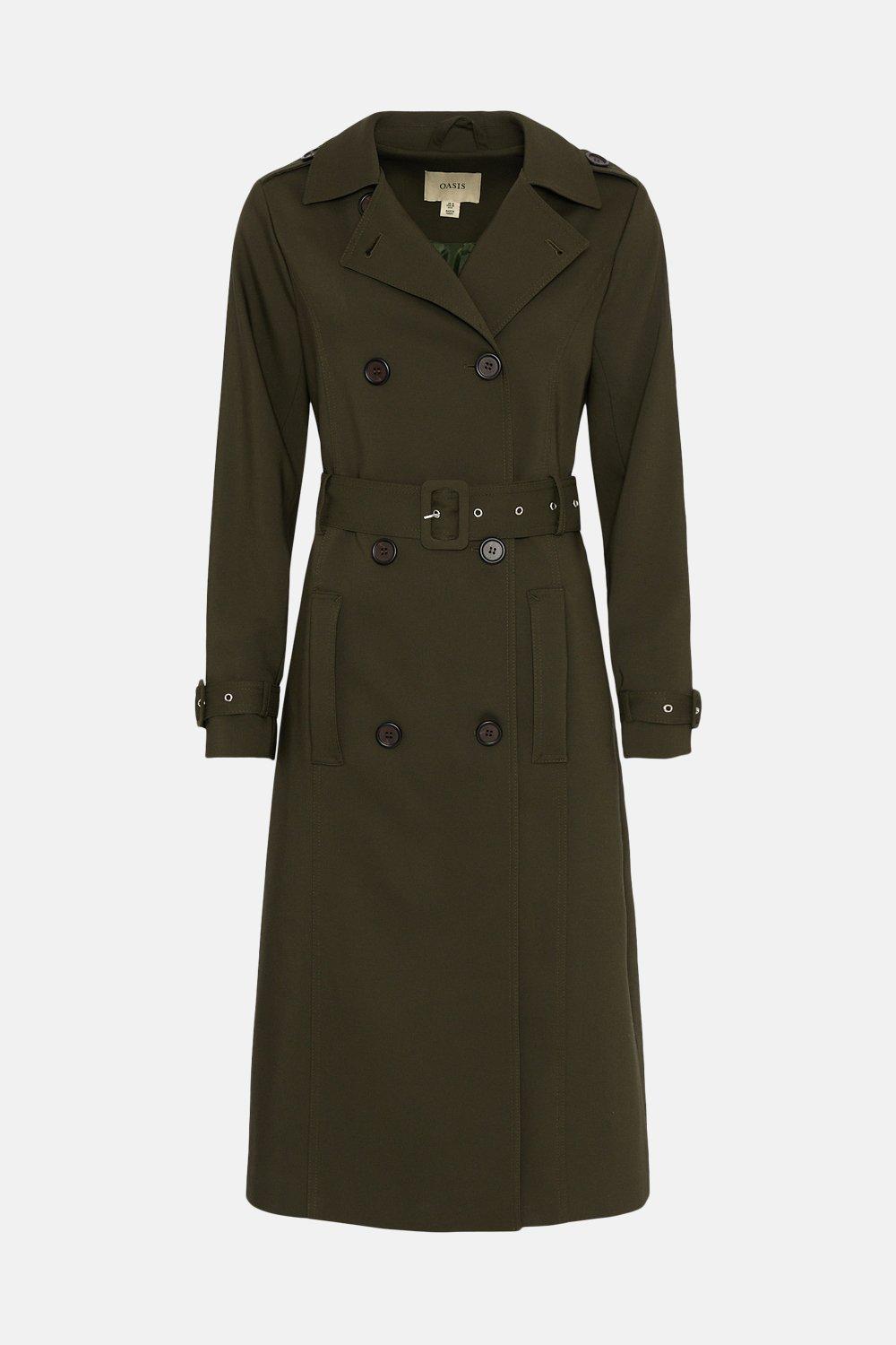 Oasis hot sale green coat