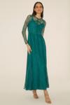 Oasis Delicate Lace Long Sleeve Maxi Dress thumbnail 1