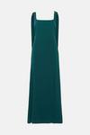 Oasis Premium Crepe Tie Shoulder Midi Dress thumbnail 4