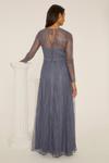 Oasis Petite Delicate Lace Long Sleeve Maxi Dress thumbnail 3