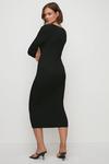 Oasis Premium Strappy Cut Out Knitted Midi Dress thumbnail 3
