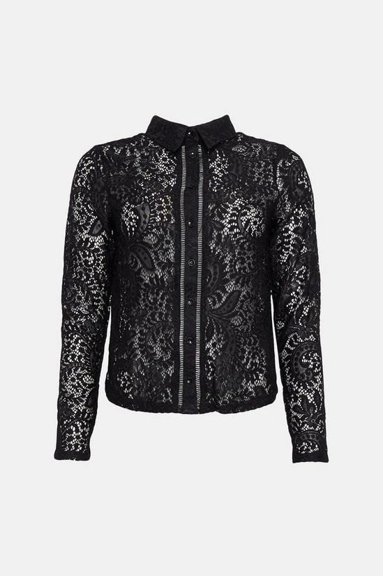 Oasis Lace Button Up Shirt 4