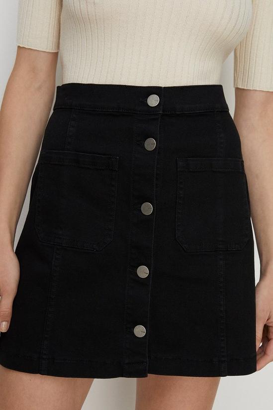 Oasis Denim Mini Skirt 2