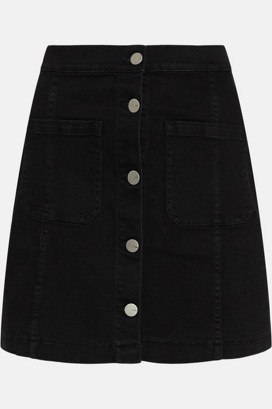 Oasis Denim Mini Skirt 4
