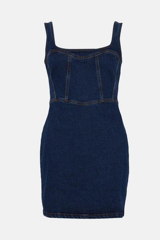 Oasis Corset  Denim Mini Dress 4