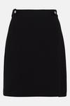 Oasis Ponte Button Detail Mini Skirt thumbnail 4