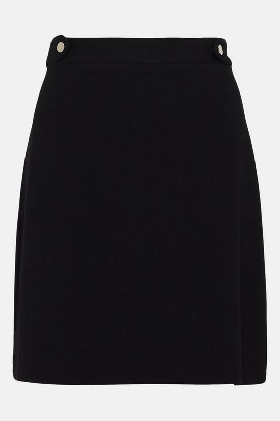Oasis Ponte Button Detail Mini Skirt 4