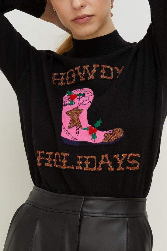 Oasis Howdy Holidays Christmas Jumper 5