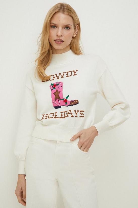 Oasis Howdy Holidays Christmas Jumper 2