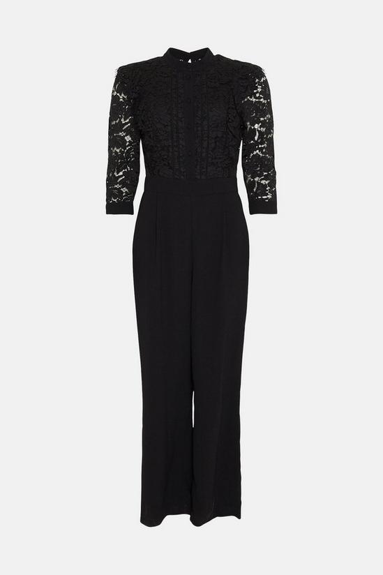 Oasis Lace Ruffle Tailored Jumpsuit 4