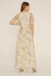 Oasis Pastel Floral Sequin Mesh Maxi Dress thumbnail 3