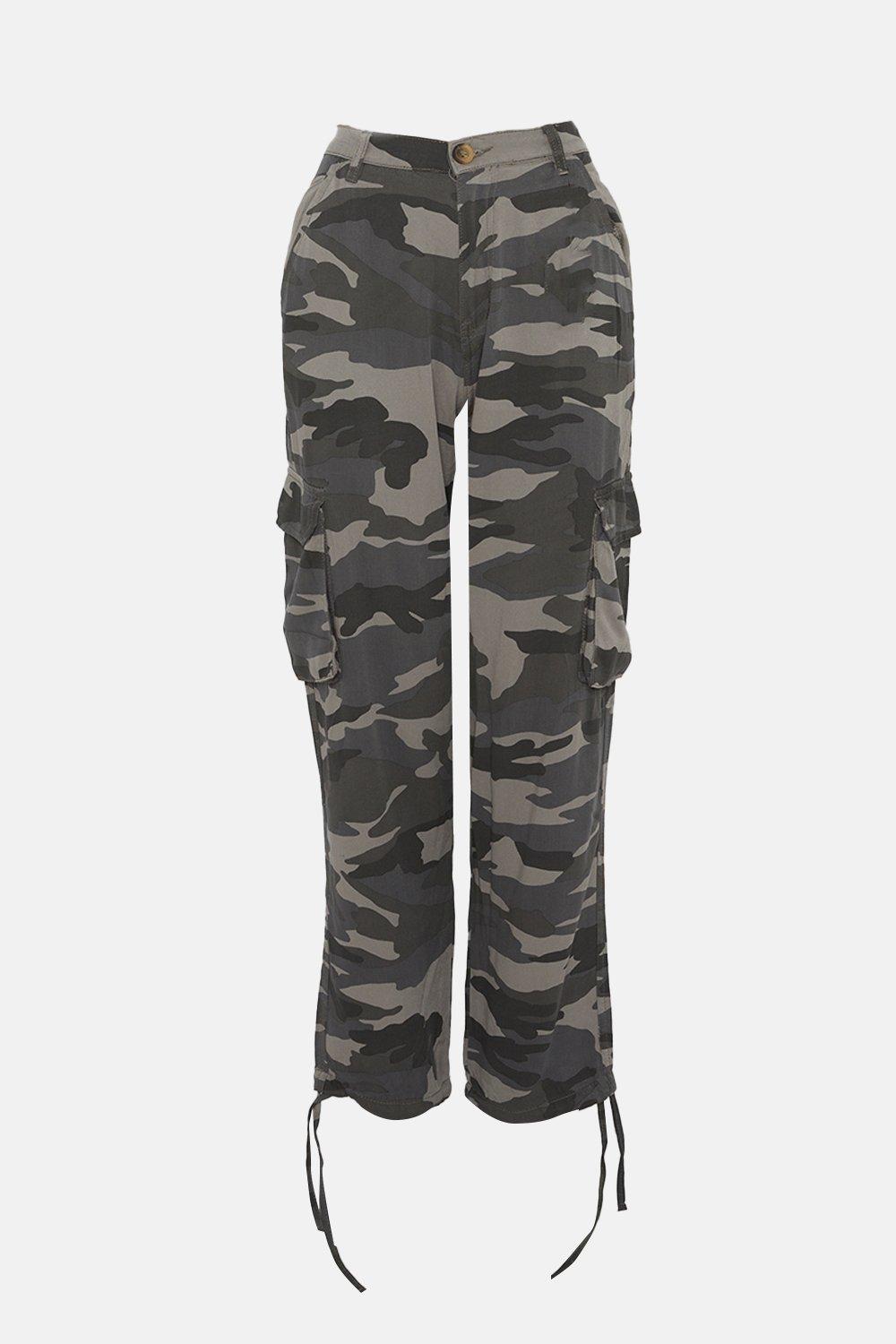 Silver best sale camo pants