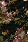Oasis Dark Sequin Floral Cowl Neck Midi Dress thumbnail 5