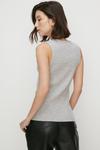 Oasis Rachel Stevens Premium Merino Wool Knitted Rib Vest thumbnail 3