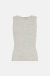 Oasis Rachel Stevens Premium Merino Wool Knitted Rib Vest thumbnail 4