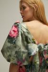 Oasis Oasis x Tipperlyhill Painted Floral Tie Back Dress thumbnail 2