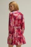 Oasis Oasis x Tipperleyhill Painted Floral Mini Shirt Dress thumbnail 3