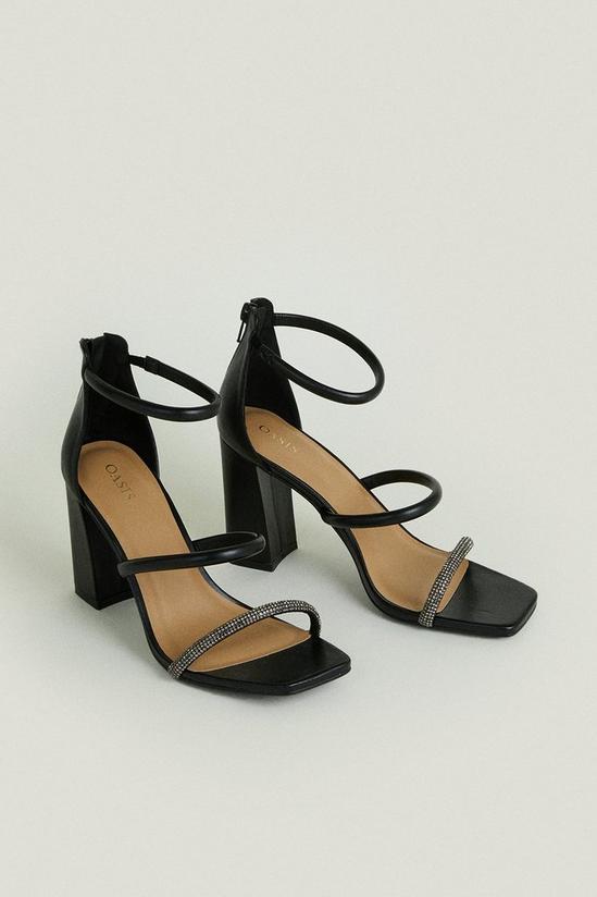Oasis Barely There Block Heeled Sandals 2