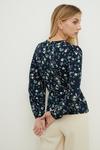 Oasis Floral Soft Touch Wrap Top thumbnail 3