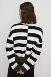 Oasis Mixed Stripe Tipped Detail Jumper thumbnail 3