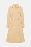 Oasis Petite Belted Button Detail Trench Coat thumbnail 4
