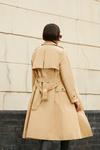 Oasis Belted Button Detail Trench Coat thumbnail 3
