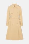 Oasis Belted Button Detail Trench Coat thumbnail 4