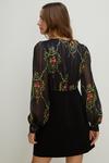 Oasis Floral Printed Wrap Front 2 In 1 Shift Dress thumbnail 3