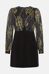 Oasis Floral Printed Wrap Front 2 In 1 Shift Dress thumbnail 4