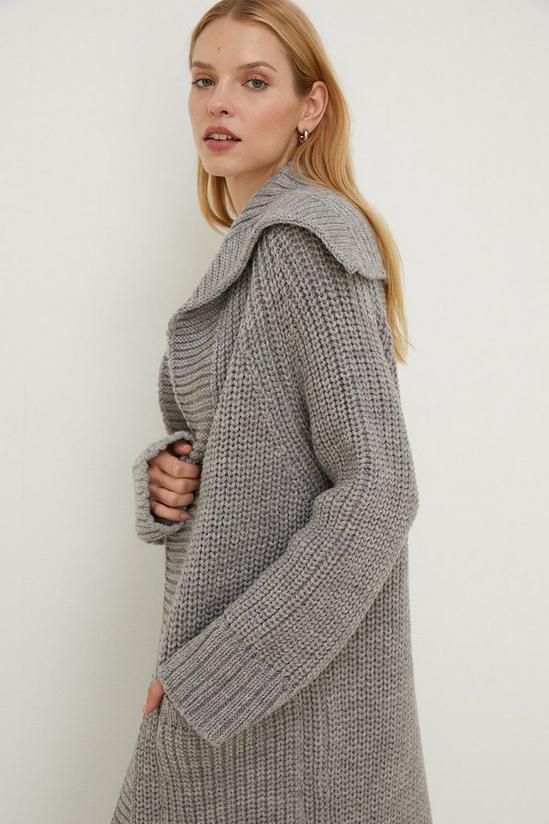 Oasis Rachel Stevens Premium 100% Wool Oversized Coatigan 2