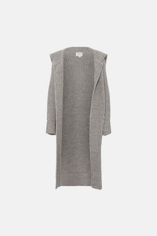 Oasis Rachel Stevens Premium 100% Wool Oversized Coatigan 4