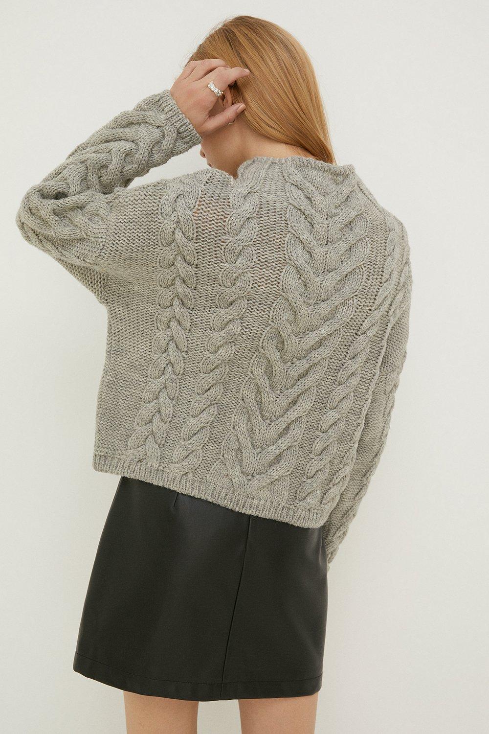 Oasis matilda shop cable knit jumper