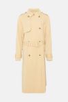 Oasis Curve Belted Button Detail Trench Coat thumbnail 4